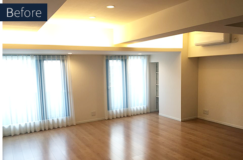 カジュアルインテリア工事前