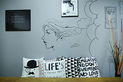 モダンカジュアルスタイルインテリア事例1