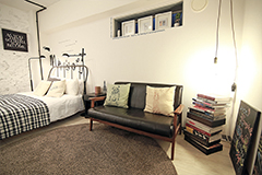 モダンシンプルスタイルインテリア事例1