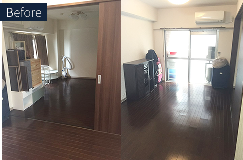 和風インテリア施工前